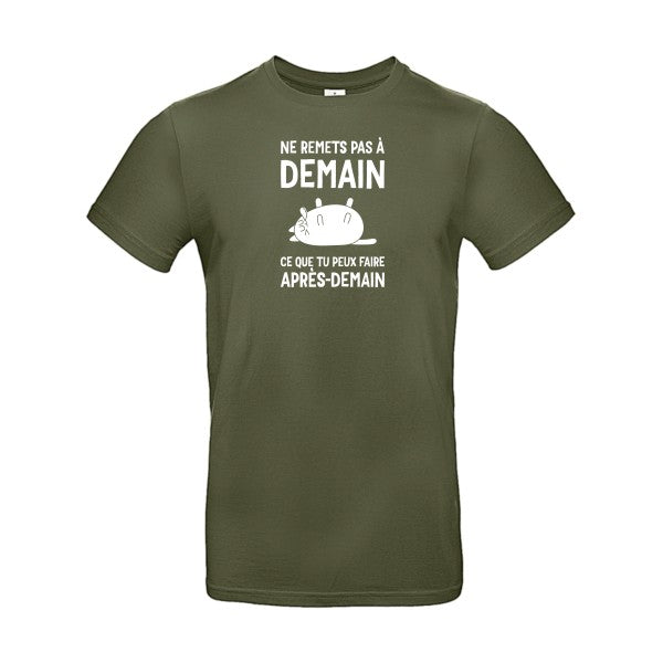 Original-T-Shirt – Stell-nichts-auf-später-