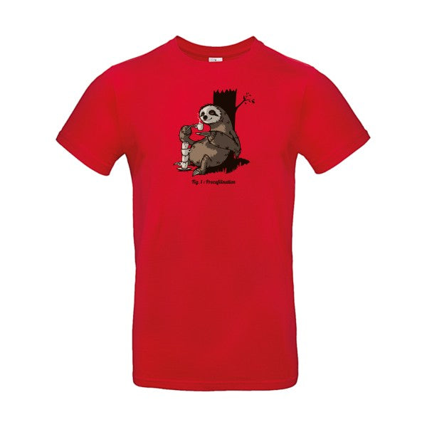 Procaféination  - t-shirt original Red
