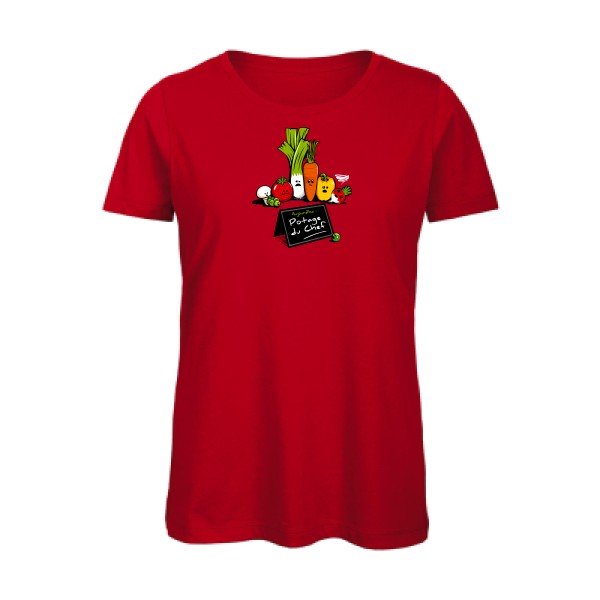 Maxi-Chef- T-shirt original - t-shirt original femme Red