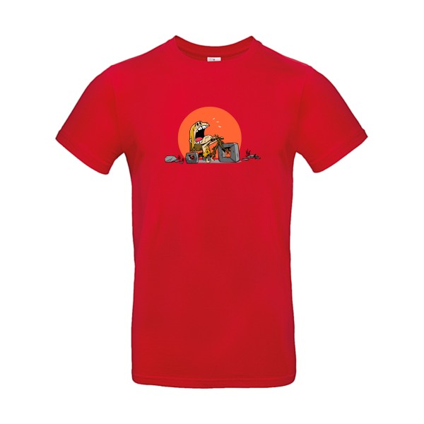 Wheel  - t-shirt original Red