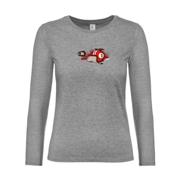 t-shirt lsl femme F0-  Sport Grey flex 