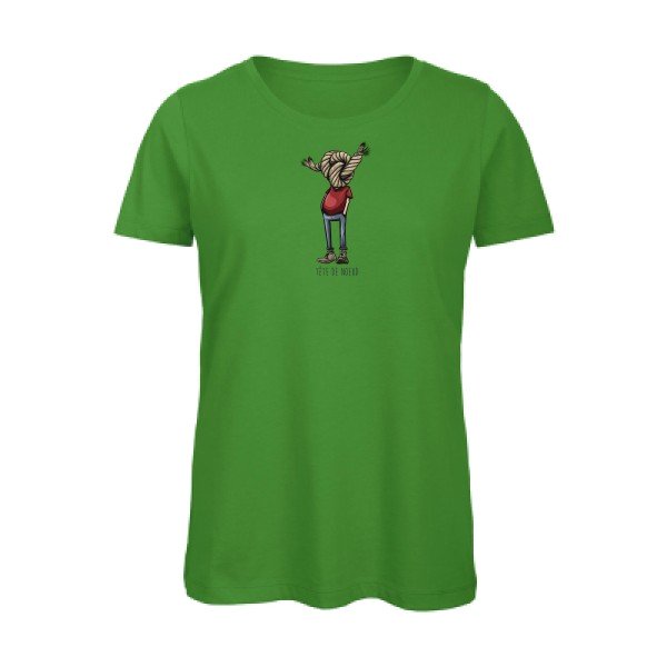 Tete-de-noeud…- - t-shirt original femme Real Green
