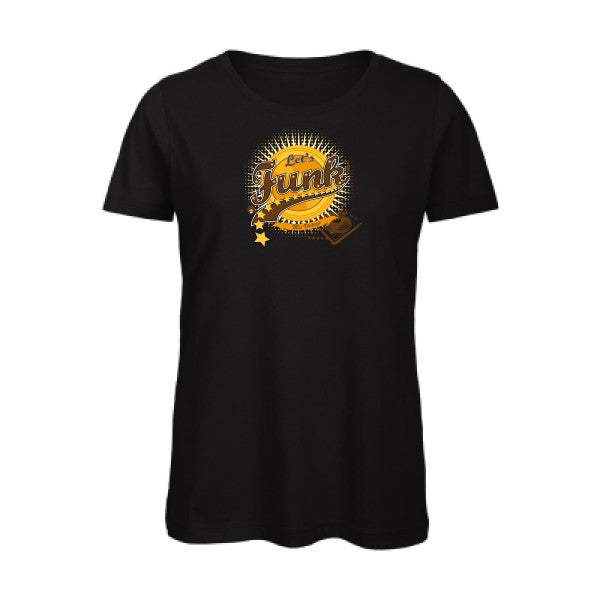 Let-s-funk-!- - t-shirt original femme Black