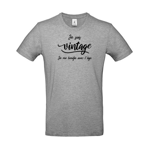 Je suis vintage  FLEX BLANC