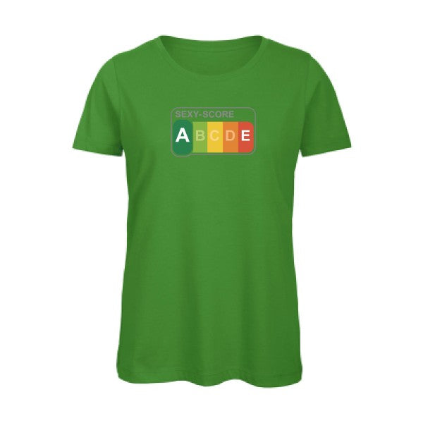 SEXY-SCORE- - t-shirt original femme Real Green