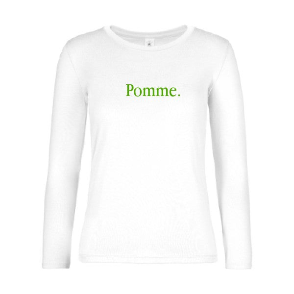 Damen-T-Shirt LSL Subliminale Werbung