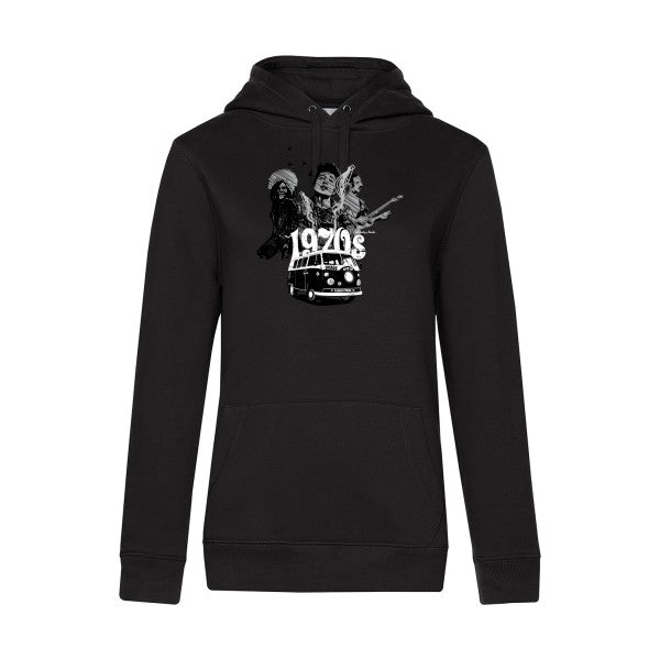 sweat original femme 1970-  couleur Black