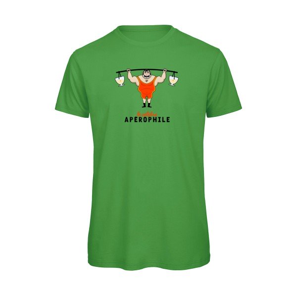 T-shirt humour original Aperophile T Shirt couleur Real Green