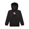 sweat capuche enfant Black quand-les-poules-auront-des-dents