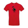 La-musique-dans-la-peau- T-shirt-musique  couleur Red Non Bio