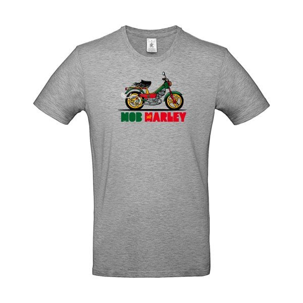T-shirt humour original Mob Marley T Shirt couleur Sport Grey