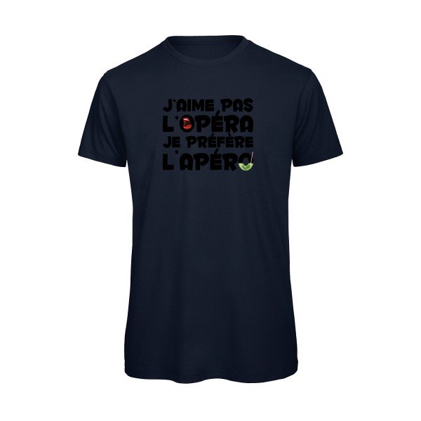 T-shirt humour original Operapero T Shirt couleur Navy