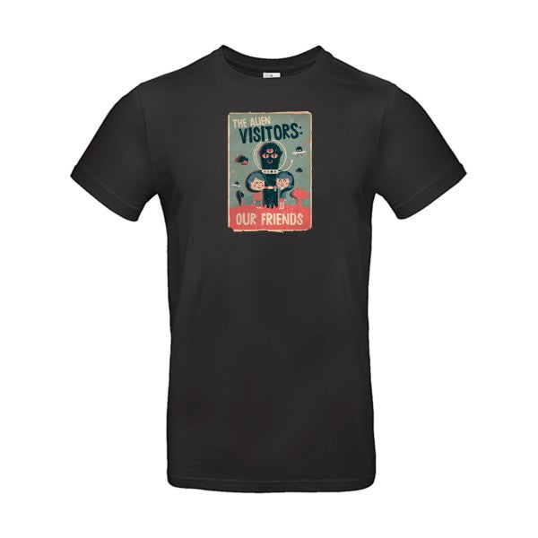 T-shirt humour original Our Friends T Shirt couleur Black