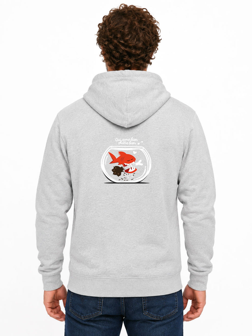 Original Herren-Kapuzenpullover „Ordetje schlagen, was ihr liebt“