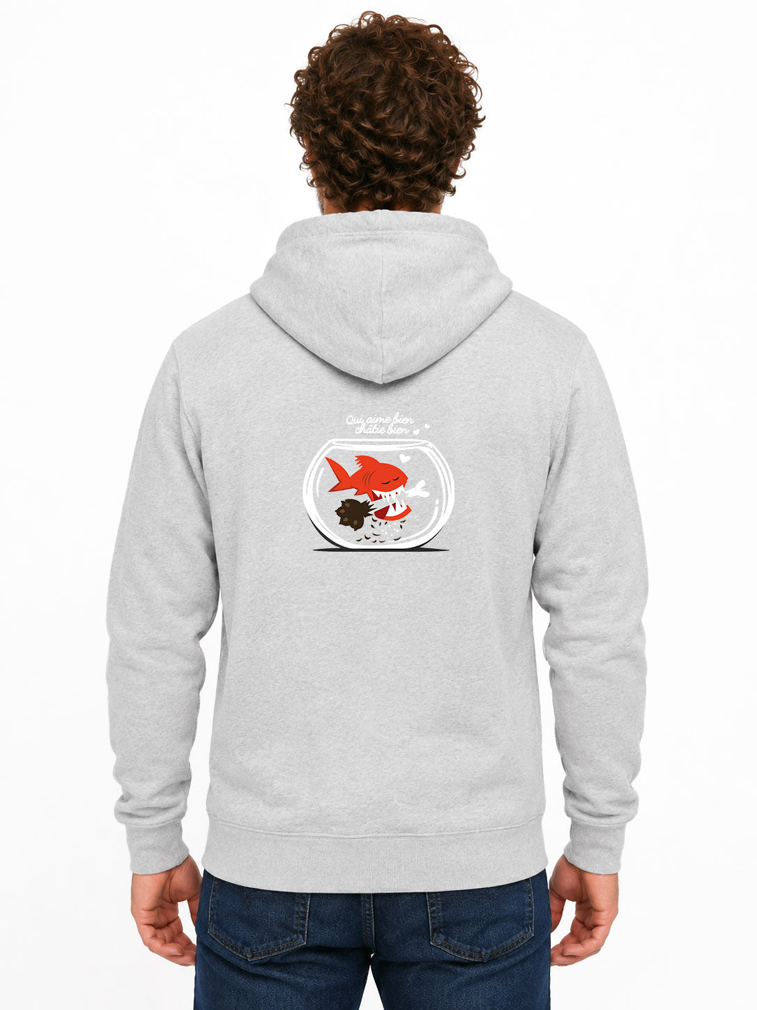 Original Herren-Kapuzenpullover „Ordetje schlagen, was ihr liebt“