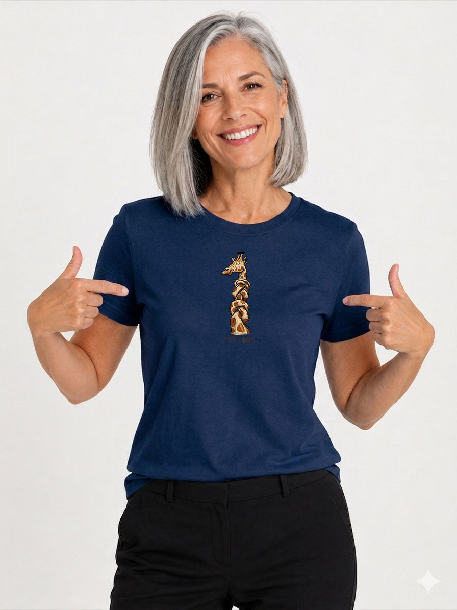 Original-Damen-T-Shirt – 1 Kopf, 2 Schleifen